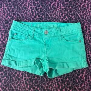 Y2K Wallflower Low Rise Micro Shorts
